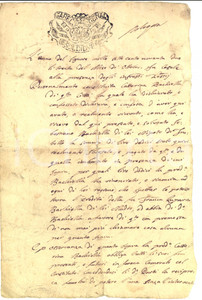 1792 CASALE MONFERRATO Sebastiano BACCHIELLA liquida la zia Caterina per eredità