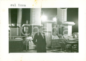 Fotografia d epoca originale 1937 NEW YORK USA In abito di gala su ponte transatlantico ROMA Fotografia 1