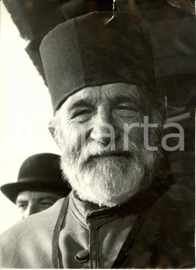 Fotografia d epoca originale 1962 LA STEPPA Charles VANEL Ritratto sul set del film di Alberto LATTUADA Foto 1