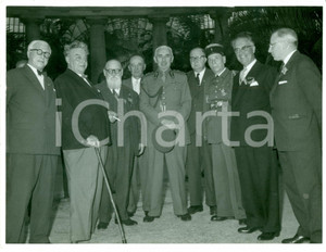 Fotografia d epoca originale 1960 ca BRUXELLES Raduno dei Grandi Invalidi di guerra Fotografia 1