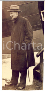 Fotografia d epoca originale 1930 LONDON UK Baron Christopher THOMSON air minister before the plane crash 1