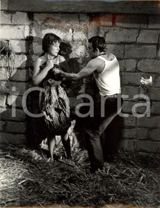 Fotografia d epoca originale 1962 LA SMANIA ADDOSSO GÃ©rard BLAIN e Annette STROYBERG litigano Foto di scena 1