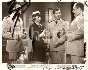 Fotografia d epoca originale 1959 DON T GIVE UP THE SHIP Jerry LEWIS Dina MERRILL Robert MIDDLETON Photo 1