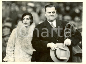 Fotografia d epoca originale 1931 BOSTON USA Aimee Semple McPHERSON e il marito David HUTTON Fotografia 1