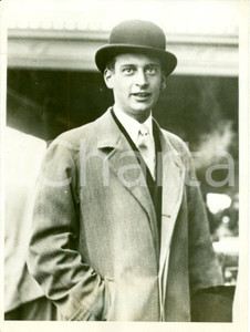 Fotografia d epoca originale 1931 LOS ANGELES USA Principe Luigi Ferdinando di PRUSSIA in incognito FOTO 1