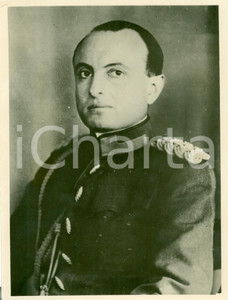 Fotografia d epoca originale 1940 ZAGREB CROAZIA Ritratto principe Paolo di JUGOSLAVIA Fotografia 1