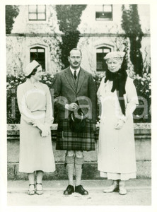 Fotografia d epoca originale 1935 LONDON UK Duca di GLOUCESTER Lady Alice SCOTT Regina Mary di TECK Foto 1