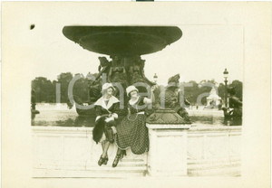 Fotografia d epoca originale 1930 ca PARIS Attrici Constance e Norma TALMADGE cinema americano Fotografia 1