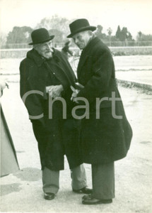 Fotografia d epoca originale 1941 LE PRADET F Generale Maxime WEYGAND passeggia in COSTA AZZURRA Foto 1