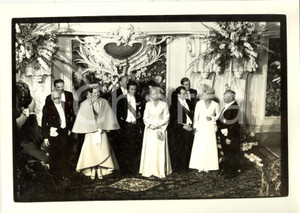 Fotografia d epoca originale 1972 KOLN Presidente Gustav HEINEMANN Margrethe di DANIMARCA Principe Henrik 1