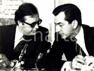 Fotografia d epoca originale 1979 WIEN Josef TAUS presidente OVP  Alois MOCK Fotografia 1