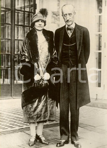 Fotografia d epoca originale 1931 LONDON Freeman FreemanThomas lord WILLINGDON vicerÃ© INDIA con la moglie 1