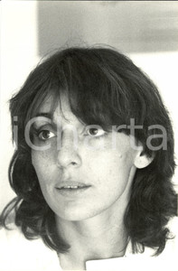 Fotografia d epoca originale 1981 IMOLA Paola DAL POZZO, compagna motociclista Marco LUCCHINELLI Fotografia 1