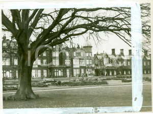 Fotografia d epoca originale 1935 SANDRINGHAM UK King s Home and Gardens Photograph 1