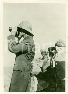 Fotografia d epoca originale 1936 AMBA ARADAM ETIOPIA Filiberto di SAVOIA Duca PISTOIA al fronte Fotografia 1