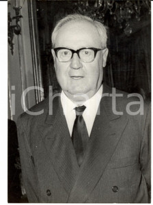 Fotografia d epoca originale 1967 ROMA Ritratto di Giuseppe SARAGAT presidente della Repubblica Foto AGI 1