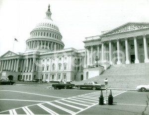 Fotografia d epoca originale 1983 WASHINGTON D.C. USA Scorcio dell U.S. CAPITOL Vera fotografia 1