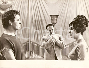 Fotografia d epoca originale 1963 CLEOPATRA Elizabeth TAYLOR Richard BURTON Joseph L. MANKIEWICZ Photo 1