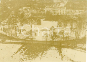 Fotografia d epoca originale 1945 WASHINGTON WHITE HOUSE Crowd watches US wartime inauguration Photo 1