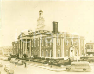 Fotografia d epoca originale 1940 ca INDEPENDENCE, MISSOURI USA La Jackson County Court House Fotografia 1