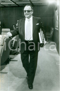 Fotografia d epoca originale 1978 BONN HansJÃ¼rgen WISCHNEWSKI a una riunione di Partito Fotografia 1