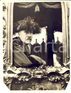 Fotografia d epoca originale 1925 LONDON Sir William PRYKE new Lord Major, seated in his coach Photo 1