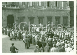 Fotografia d epoca originale 1938 ROMA Ambasciatore francese FranÃ§ois PONCET esce da FARNESINA Fotografia 1