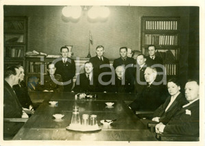 Fotografia d epoca originale 1940 BERLIN Reichskommissar Josef TERBOVEN con industriali norvegese FOTOGRAFIA 1