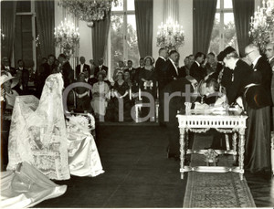 Fotografia d epoca originale 1959 BRUXELLES Alberto di LIEGI firma atto di matrimonio Fotografia 3 1