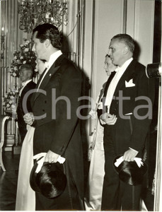 Fotografia d epoca originale 1959 BRUXELLES Fabrizio RUFFO e Josephine di LUSSEMBURGO alle nozze reali  Foto 1