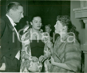 Fotografia d epoca originale 1952 PARIS Attrice KERIMA Carol REED Micheline PRESLE all OPERA Fotografia 1