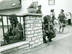 Fotografia d epoca originale 1987 BONN Grandi manovre autunnali KECKER SPATZ Granatieri BUNDESWEHR Foto 1