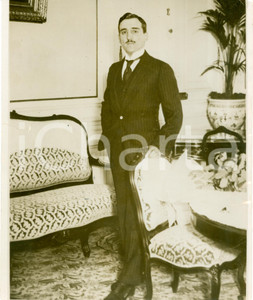 Fotografia d epoca originale 1934 JUGOSLAVIA Ritratto Re Alessandro I Vera fotografia 1