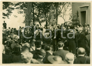 Fotografia d epoca originale 1937 PARIS Albert LEBRUN Re FARUQ I inaugurano padiglione EGITTO Exposition 1