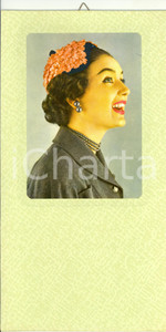 Oggetto da collezione cartaceo 1955 ca ITALIA MODERNARIATO Calendario perpetuo VINTAGE 17x32 1 1