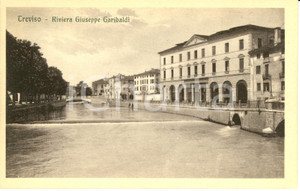 Cartolina originale da collezione 1930 ca TREVISO Riviera Giuseppe GARIBALDI Cartolina FP NV 1