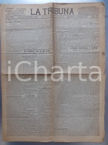 Giornale, rivista storica 1904 LA TRIBUNA Torpediniere russe nell incidente di HULL Giornale 1