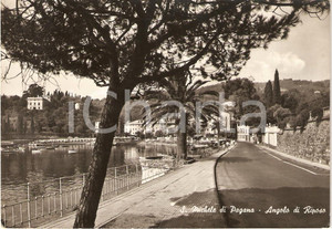 Cartolina originale da collezione 1964 RAPALLO GE Lungomare SAN MICHELE DI PAGANA Cartolina ANIMATA FG VG 1
