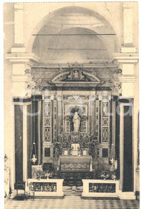 Cartolina originale da collezione 1926 CORNIGLIANO LIGURE GE Altare Chiesa Collegio CALASANZIO Cartolina FP VG 1