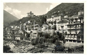 Cartolina originale da collezione 1939 VILLADOSSOLA VB Scorcio panoramico Cartolina postale FP VG 1
