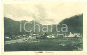 Cartolina originale da collezione 1928 TOLMEZZO UD Veduta panoramica generale Cartolina postale FP VG 1