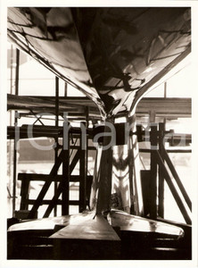 Fotografia d epoca originale 1985 ca VARAZZE Cantieri BAGLIETTO Chiglia ITALIA Yacht club italiano Foto 1