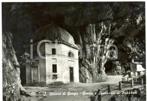 Cartolina originale da collezione 1955 ca GENGA AN Grotte e Santuario di FRASASSI a SAN VITTORE Cartolina FG NV 1