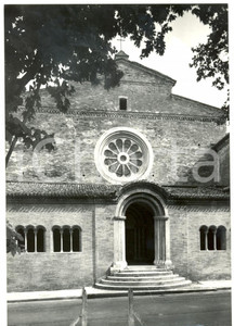 Cartolina originale da collezione 1955 ca TOLENTINO MC Abbazia SANTA MARIA DI CHIARAVALLE di FIASTRA FG NV 1