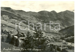 Cartolina originale da collezione 1958 PRAGELATO TO Vallata frazione DUC Cartolina postale FG VG 1