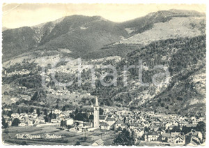 Cartolina originale da collezione 1951 MALESCO VB Chiesa dei SANTI PIETRO E PAOLO in Val VIGEZZO FG VG 1