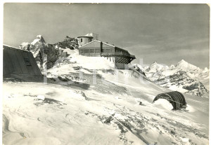 Cartolina originale da collezione 1956 VALTOURNENCHE AO Pista innevata di CERVINIABREUIL Cartolina FG VG 1