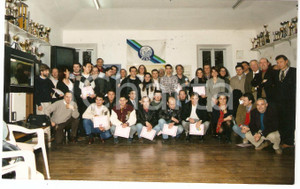 Fotografia d epoca originale 1995 ca PESARO Subtridente Silvano CARACCHINI Consegna attestati Fotografia 1