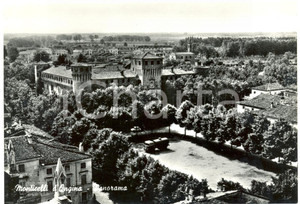 Cartolina originale da collezione 1955 ca MONTICELLI D ONGINA PC Veduta castello PALLAVICINO CASALI FG NV 1