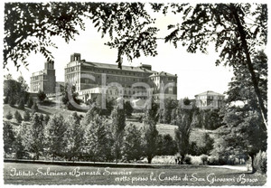 Cartolina originale da collezione 1960 CASTELNUOVO DON BOSCO AT Istituto Salesiano BERNARDI SEMERIA FG VG 1